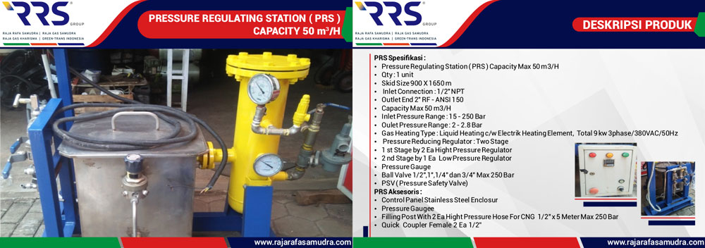 CNG Equipment Supply PRS System